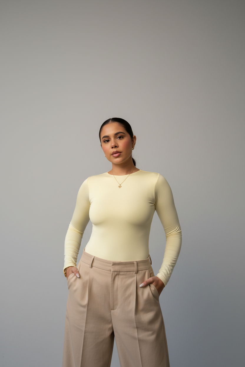 Body Amarillo Bebé