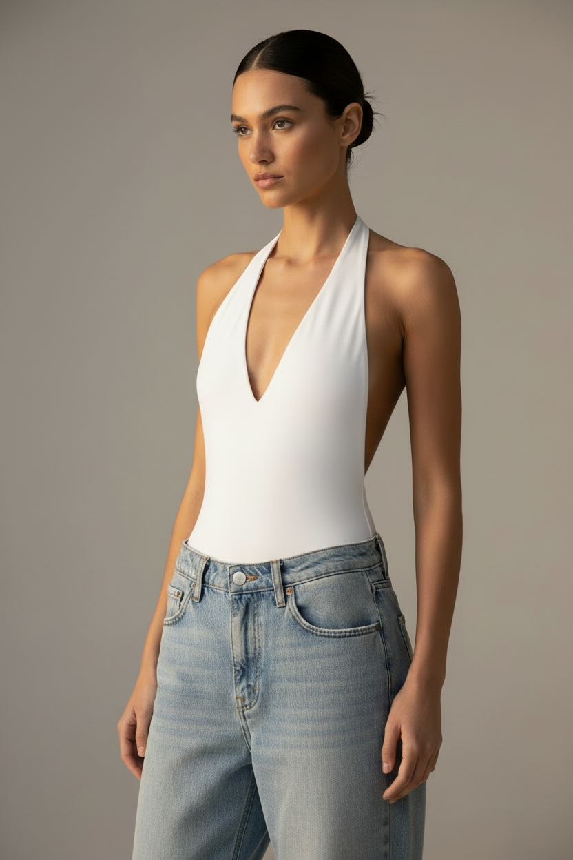 Body Joy Blanco - Tela Lisa