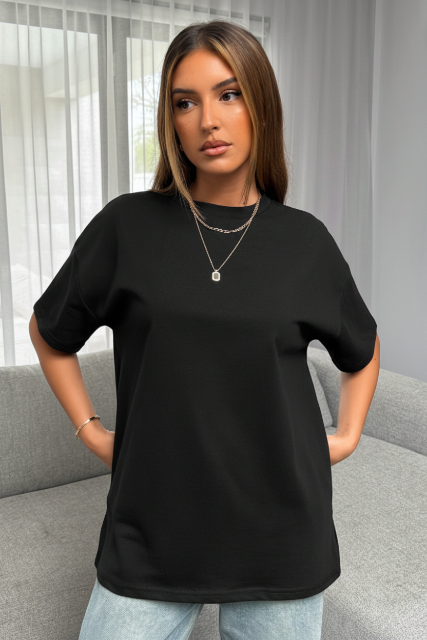 Camiseta Oversize Negra
